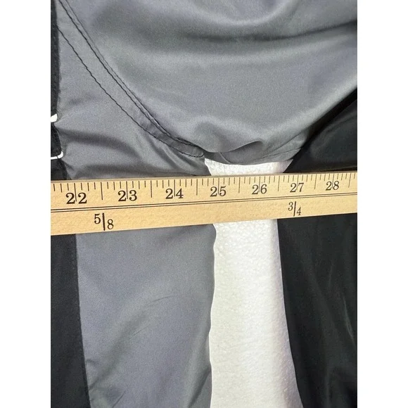 Washington Redskins Jacket Adult XL Black Gray White Windbreaker Reebok NFL Logo - Picture 7 of 7